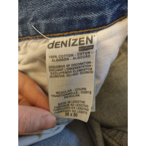 Denizen From Levi’s Jeans Men’s 236 Regular Fit Medium Wash Denim Blue 38W x 30L - Picture 12 of 15
